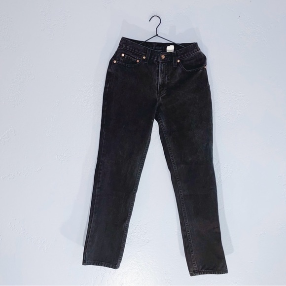 Jordache Denim - Jordache
VINTAGE BLACK 90s STRAIGHT LEG JEANS 27